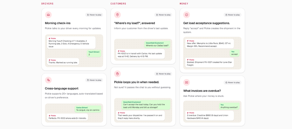 Introducing Pickie: Dispatch over WhatsApp for Small Fleets 8 dispatch-over-whatsapp-logistics-automation-pickie
